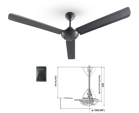 Panasonic Ceiling Fan F M15a0vbhh F M15a0vbhh