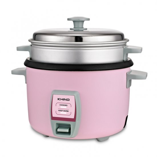 Khind 1.8L Electric Rice Cooker with Steam Tray [RC918T] - Click Image to Close