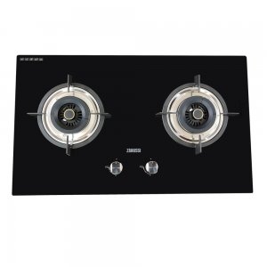 Zanussi 76cm 2 Brass Burner Built-In Gas Hob [ZHG-7205BA]