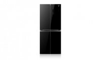 Sharp Black Glass 4 Door Avance Refrigerator 480L [SJF489GK]