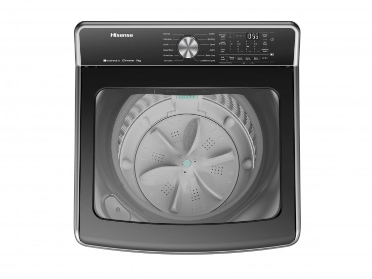 Hisense 17kg Top Load Inverter Washing Machine [WT5T1715DT] - Click Image to Close