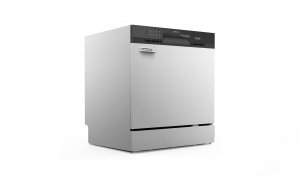 Toshiba Table Top Dishwasher with 8 Place Settings DW-08T3(S)MY