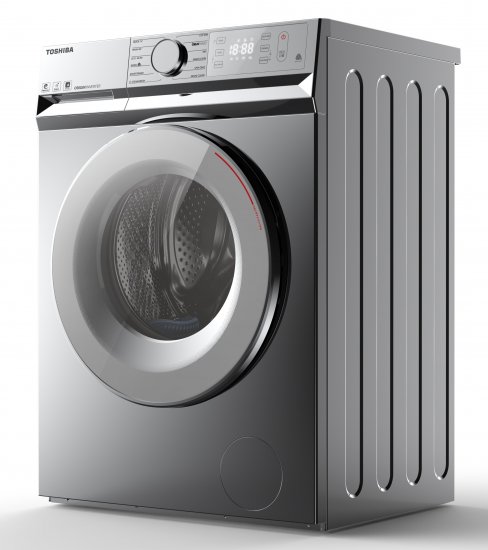 Toshiba 10.5kg Front Load Washing Machine [TW-BL115A2M(SS)] - Click Image to Close