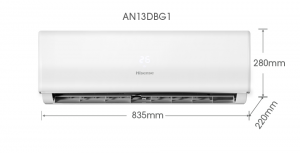 Hisense 1.5HP R32 Standard Non-Inverter Air Con (DB) [AN13DBG]