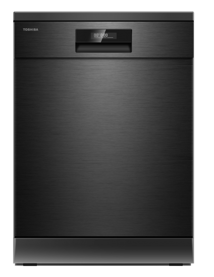 Toshiba Free Standing Dishwasher 14 Place Settings DW-14F2(BS)MY - Click Image to Close