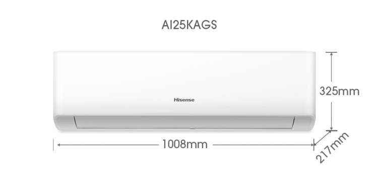 Hisense 2.5HP R32 Inverter Air Con (KAGS Series) [AI25KAG] - Click Image to Close