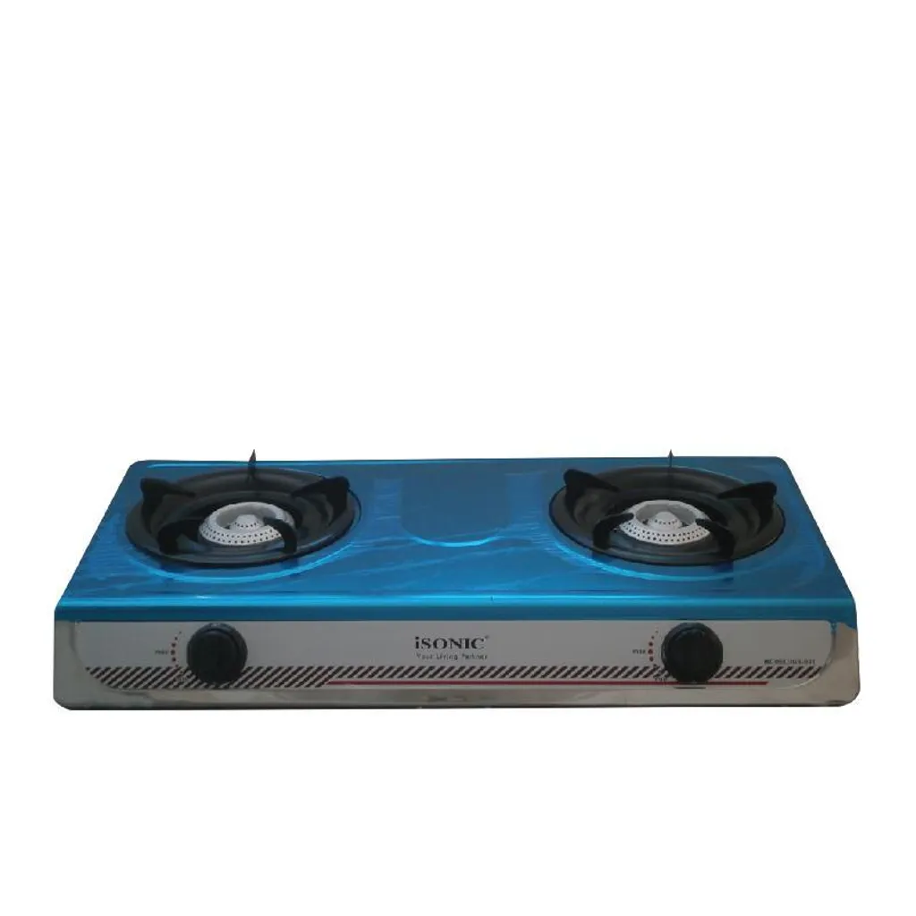 iSONIC Stainless Steel Gas Stove (2 Burners) [IGB-001]