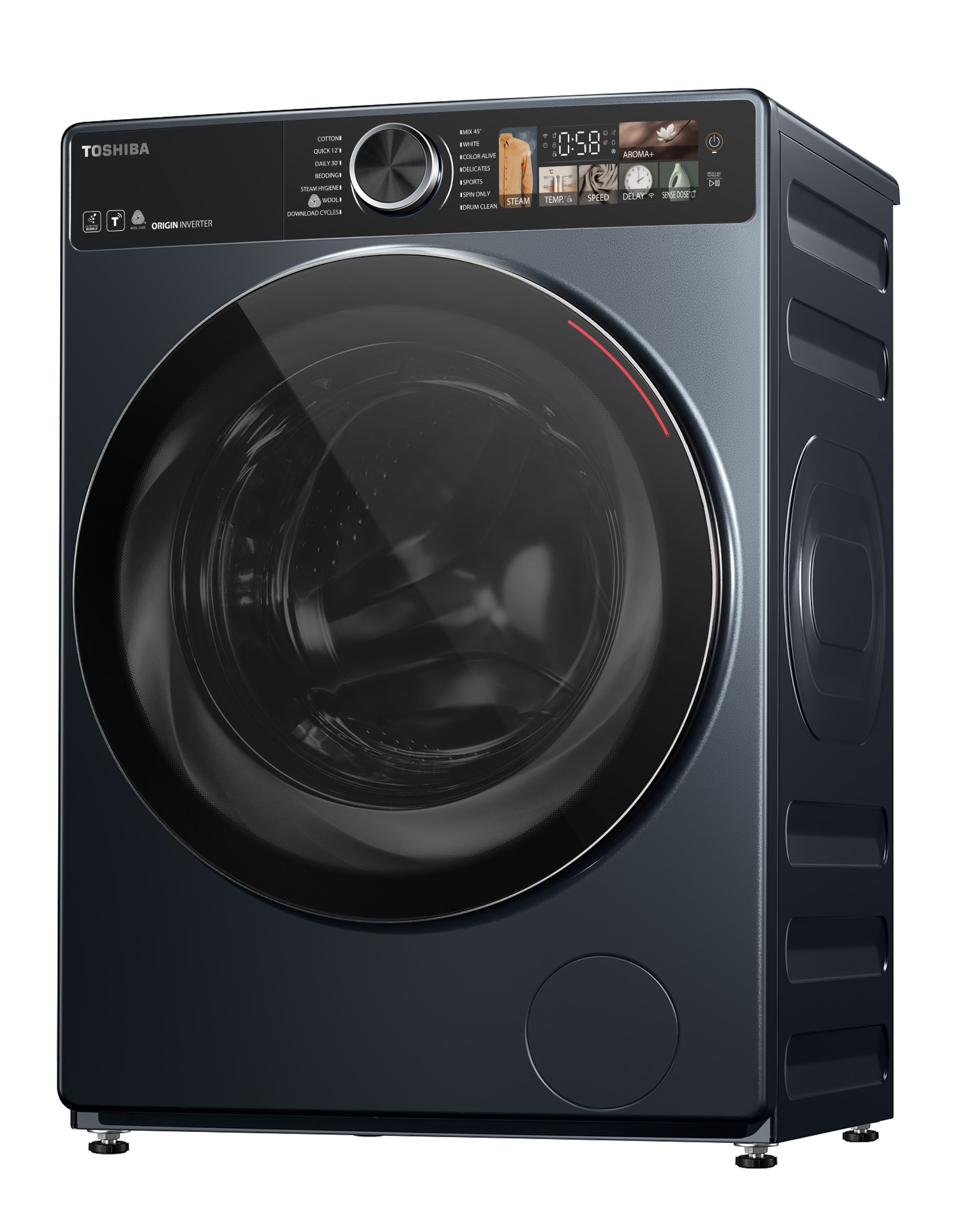 Toshiba 9.5kg Front Load Steam Washer [TW-T25BZU105MWM(MG)]