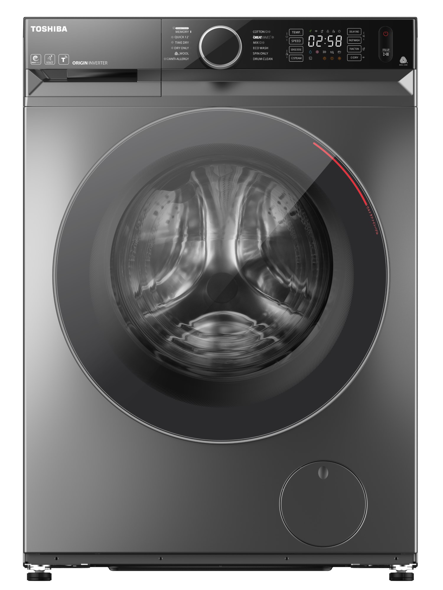 Toshiba 11.5kg/8kg Washer Dryer SenseDose™ [TWD-BM125GF4M (SK)]