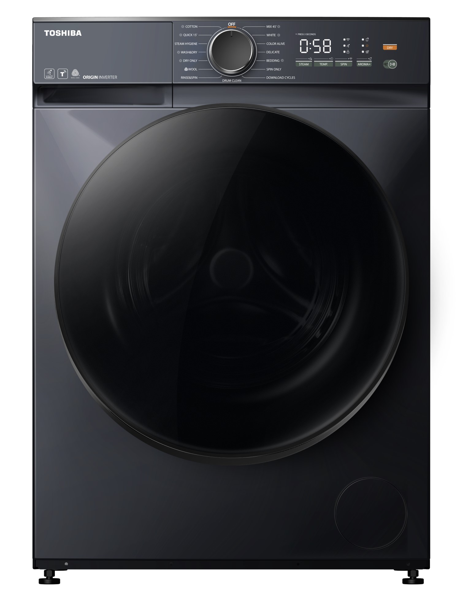 Toshiba 10.5kg/7kg Front Load Washer Dryer [TWD-T21BU115UWM(MG)]